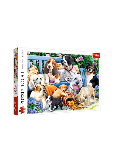 Trefl Puzzle Dog In The Garden 1000 Parça