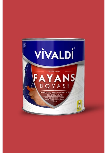 Fayans Boyası - Astar Ve Vernik Gerektirmeyen Boya - Elma Şekeri 1 L