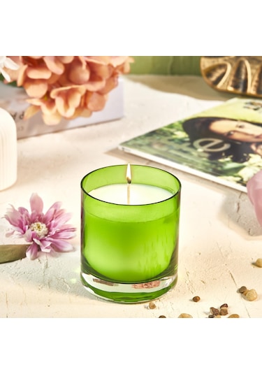 Selka Home Spring Egzotic Amazon Kokulu Organik Cam Mum 480 Gr 001