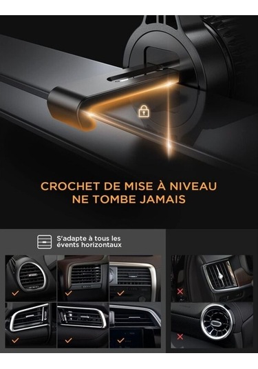 Yingfu Araba Telefon Tutucu, Yerçekimi Tipi, Havalandırma Menfezi 2022 Yükseltme Otomatik Diğer Diğer