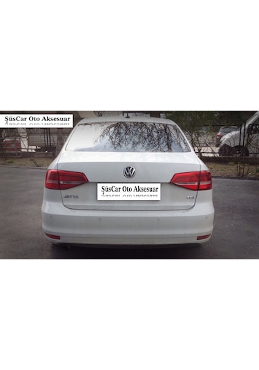 Volkswagen Jetta 2011 Sonrası Bagaj Üstü Spoiler Parlak Beyaz