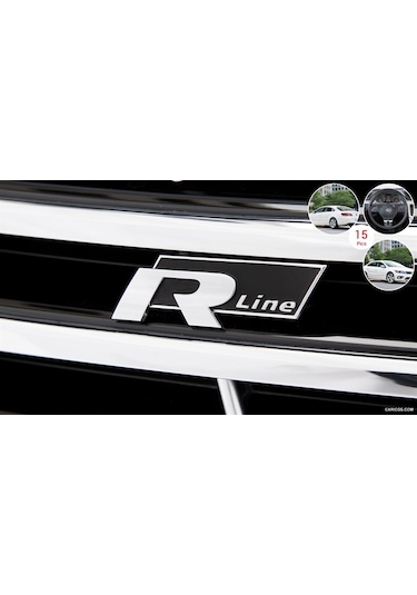R-Line Yapıştırmalı Logo-Siyah / Yacı147 (546180406)