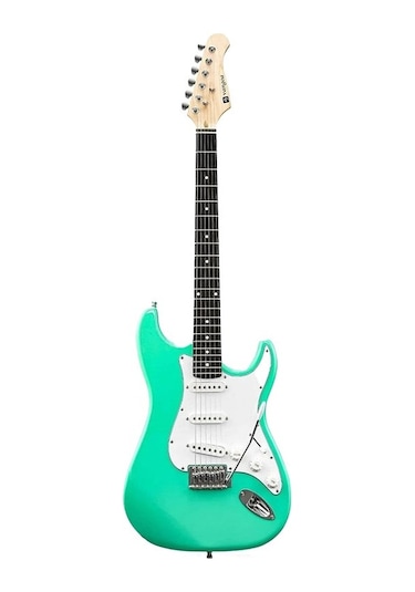 Vangoa Stratocaster Elektro Gitar - Yeşil