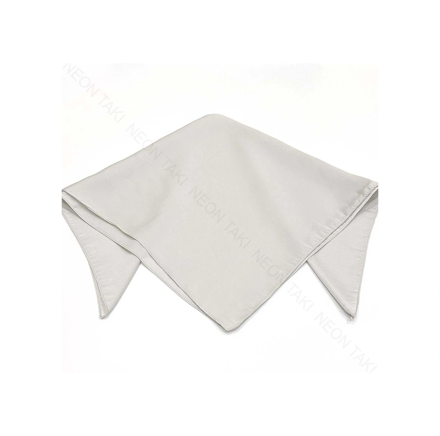 Açık Gri Renk, Fular 11, 57cmx57cm Açık Gri