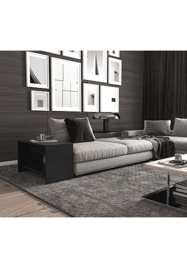 Luna Orta Sehpa - Siyah