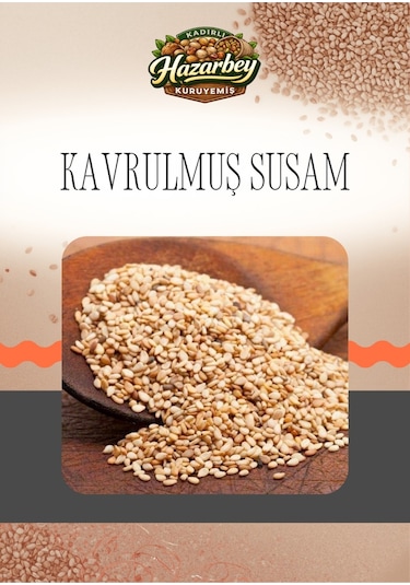 Kadirlihazarbey Kavrulmuş Susam 100 Gr