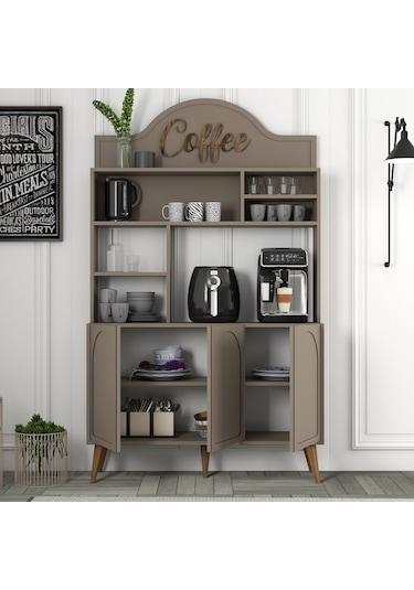 Lyon Kahve Köşesi 120cm - Atlas / Ceviz