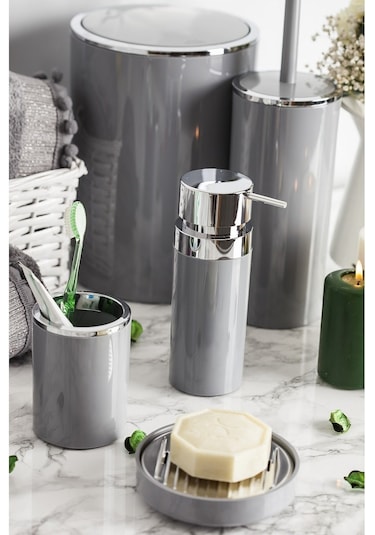 Primanova M-e33-07 Lenox Gri Diş Fırçalık Diğer