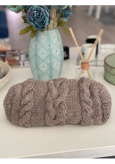 El Yapımı Vizon, Saç Örgü El Çantası Vizon