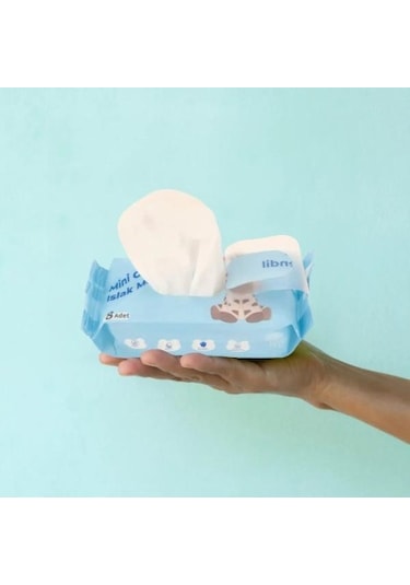 Büro Ev Ofis Hijyeni İçin 8 Adet Mini Cep Tipi Islak Mendili Seti