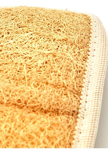 Doğal Kabak Lifi Banyo Hamam Sırt Kesesi İpli 12x27 Cm.