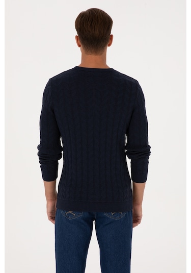 U.s. Polo Assn. Erkek Lacivert Kazak /triko 50307836-vr033 Lacivert