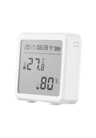 Pazly Akıllı Zigbee 3.0 Sıcaklık Ve Nem Sensörü - Google Home Uyumlu, Yeni Tasarım