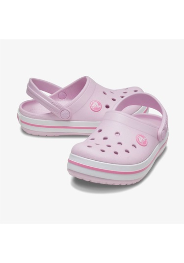 Crocs Crocband Clog Çocuk Pembe Terlik Düz 207006 PEMBE