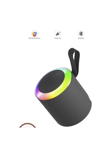 Torima D24 SD/USB Girişli Taşınabilir Bluetooth Hoparlör