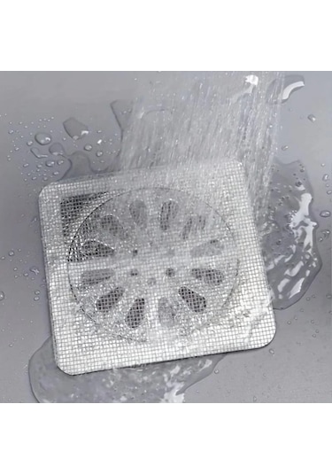 20 Adet Yapışkanlı Banyo Gider Koruyucu Saç Toplayıcı Gider Böc