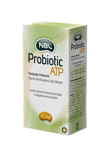 Nbl Probiotic Atp Takviye Edici Gıda  20 Saşe
