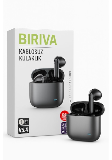 Biriva X27 Pro Bluetooth 5.4 Kulak İçi Kulaklık