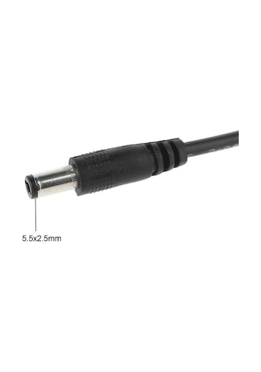 Type C To Dc 12v Pd 5.5 2.5mm Adaptör Çevirici Power Şarj Kablosu