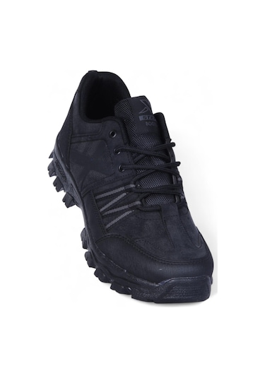 X-step K7 Siyah Kışlık Traking Erkek Kısa Ayakkabı Siyah