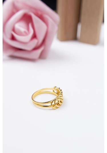 22 Ayar Altın Yüzük Kadın Yüzük Lkyzk1491