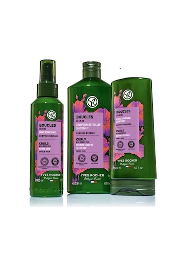 Yves Rocher Boucles Kıvırcık Saçlar İçin Saç Şekillendirici Bakım Kremi 150 ML