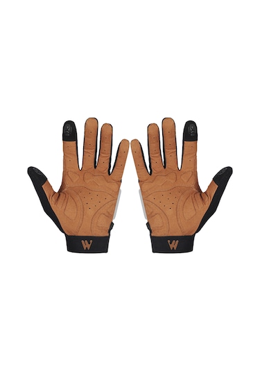 Ranyeek Bisiklet Ve Motosiklet Eldiveni: Tam Parmak, Kaymayan, Nefes Alabilir, Titreşim Emici, Dokunmatik Uyumlu, Gece Güvenliği Sağlayan Reflektif Şeritler. Çok Renkli