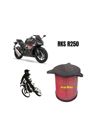 Rks R 250 Hava Filtresi Oem Kalite Tüm Yıllara Uygun Supermoto