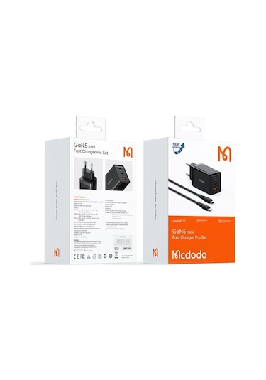 Mcdodo CH-1543 67W Gan5 Pro Typec USB Girişli Şarj Cihazı