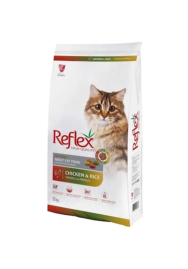 Reflex Multi Color Renkli Taneli Tavuklu Yetişkin Kedi Maması 15 KG