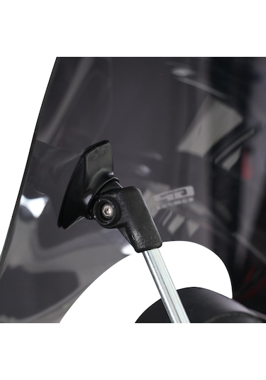 GP Kompozit Scooter Universal Ayarlanabilir Ön Cam Şeffaf 54 cm