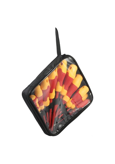 Geeksen 10 Parça 1000v Yalıtımlı Manyetik Tornavida Seti - Elektrikçi Ve Tamir İşleri İçin Profesyonel Araç Takımı Diğer