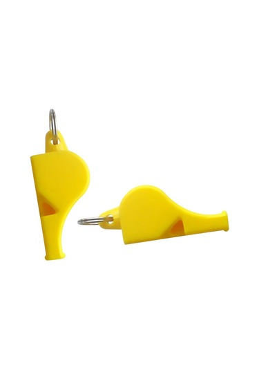 Dolıty Acil Durumda Hayatta Kalma Plastik Düdük Deniz Sarı