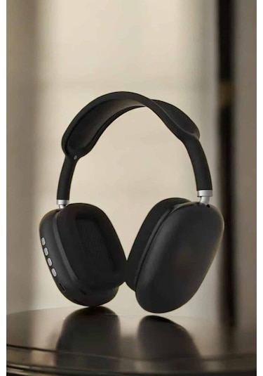 P9 Plus Kulaklık Siyah Bluetooth Bağlantılı Kulak Üstü Kablosuz