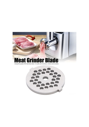 Maiyame 5 Adet Paslanmaz Çelik Disk Bıçaklı 2'li Paket, 5mm Delikli Gıda Dilimleme Ve Ezme İçin Kırık Meat Grinder Aparatı