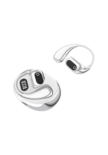 Yuntech01 Xg99 Ows Kulağa Takmayan Bluetooth Kulaklık - 138 Dil Gerçek Zamanlı Çeviri, Aı Uygulama, Uzun Pil Ömrü, Yüksek Kaliteli Stereo, İos/android Uyumlu Gümüş