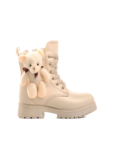 Bej Poliüretan Kız Çocuk Bot Pegasi P Bej