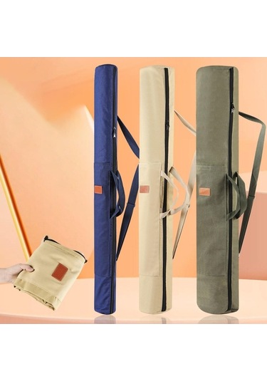 Pazly Balıkçı Çubuk Torba Tuval Erkekler İçin Siyah Spor Çanta