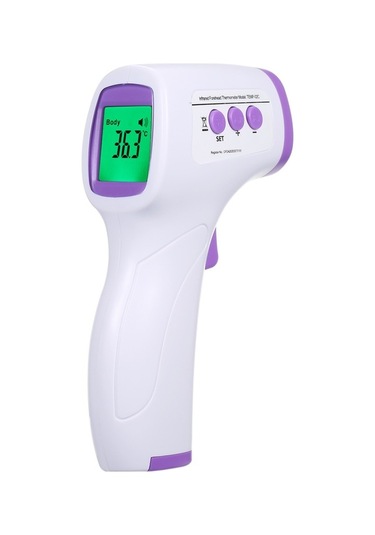 Novahub Anında Ölçüm Kızılötesi Alın Termometre - Led Ekranlı, Obje & Vücut Sıcaklığı Ölçer - Temassız, Güvenli Ve Kolay Kullanım