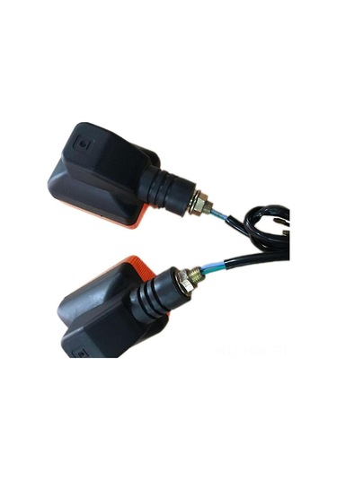 Honmex Honda 125 Cbt Motosiklet İçin Sarı-siyah Abs Viraj Işıkları 1 Çift