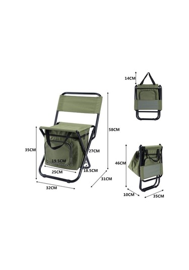 Prestigegoods Portatif Katlanır 6'lü Depolama Alanı Kamp Sandalyesi Mavi, Sanbuyos Listesi Mavi