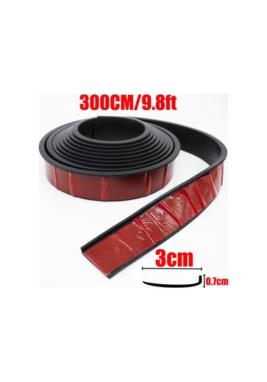 jmsstore 3 Metre Evrensel Araba Çamurluk Tekerlek Koruyucusu Sızdırmazlık Bandı Çizilmeye Dayanıklı