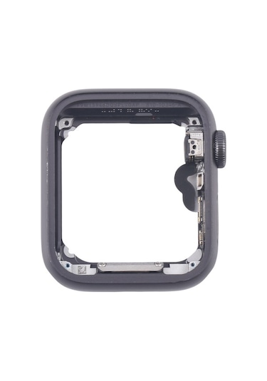 Tongxida İos Watch Uyumlu 5 İçin 40mm Gps Alüminyum Orta Çerçeve Plakası Taç Döndürme Ekseni Flex Kablo Gri