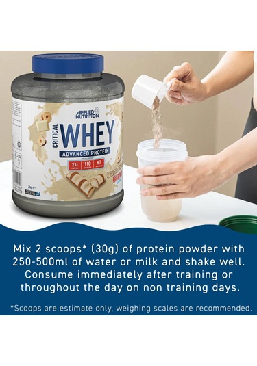 Applied Nutrition Critical Whey Protein 2000 Gr Kurabiye Aromalı