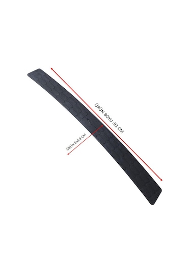 ARAÇ ARKA TAMPON KORUMA PLASTİĞİ 91 CM X 8 CM