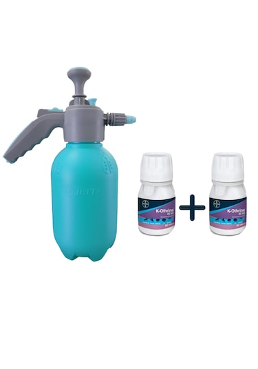 Bayer K-othrine Sc50 Haşere İlacı 2 x 50 ML + İlaçlama Pompası 2 L