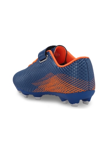 Slazenger CULTURAL Çocuk Halı Saha Saks Mavi Futbol Ayakkabısı