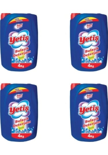 Yetiş Bulaşık Deterjanı 4 x 4 KG