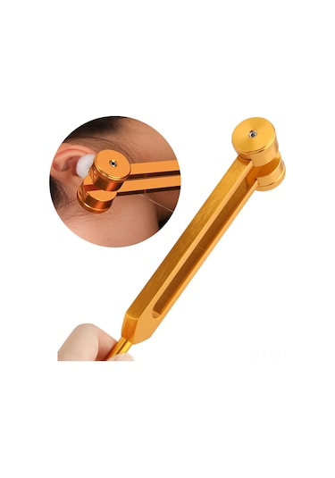 Lemestar Alüminyum 128hz Tüy Çekme Aleti - Profesyonel Kullanim, Net Ton Ve Hafif Tasima Özelligi, Gümüş Rengi