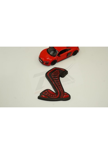 Ford Mustang Shelby Kobra Yeni Nesil Bagaj 3M 3D Krom Metal Logo